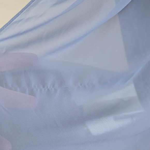 Dessy Collection Gray Sleeveless Wrap Sundress for Cocktail - Picture 5 of 12